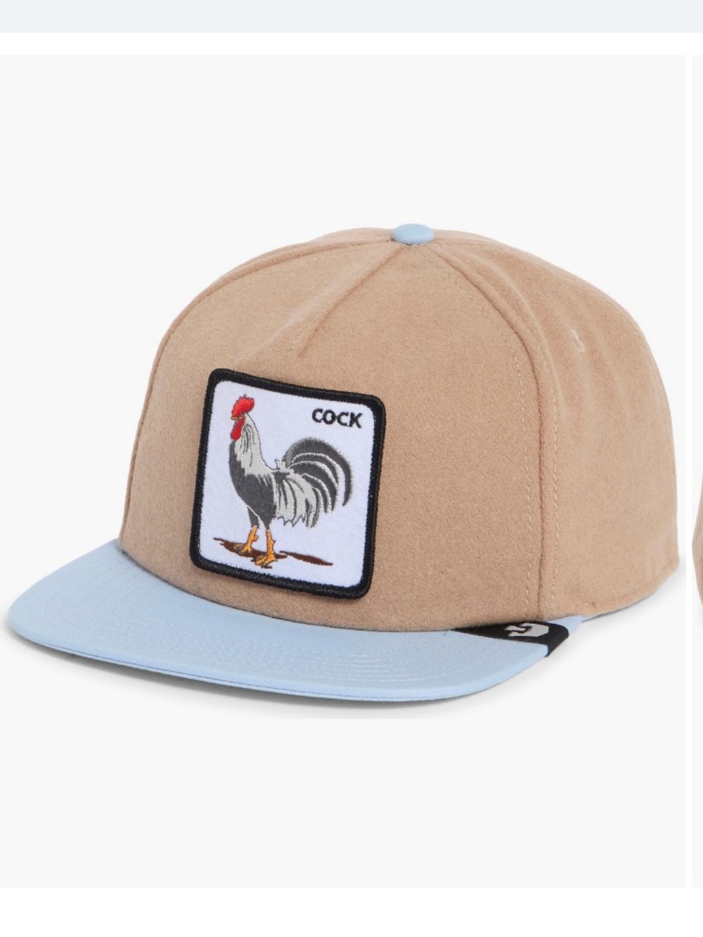 GOORIN BROS ROOSTER PATCH HAT NWT